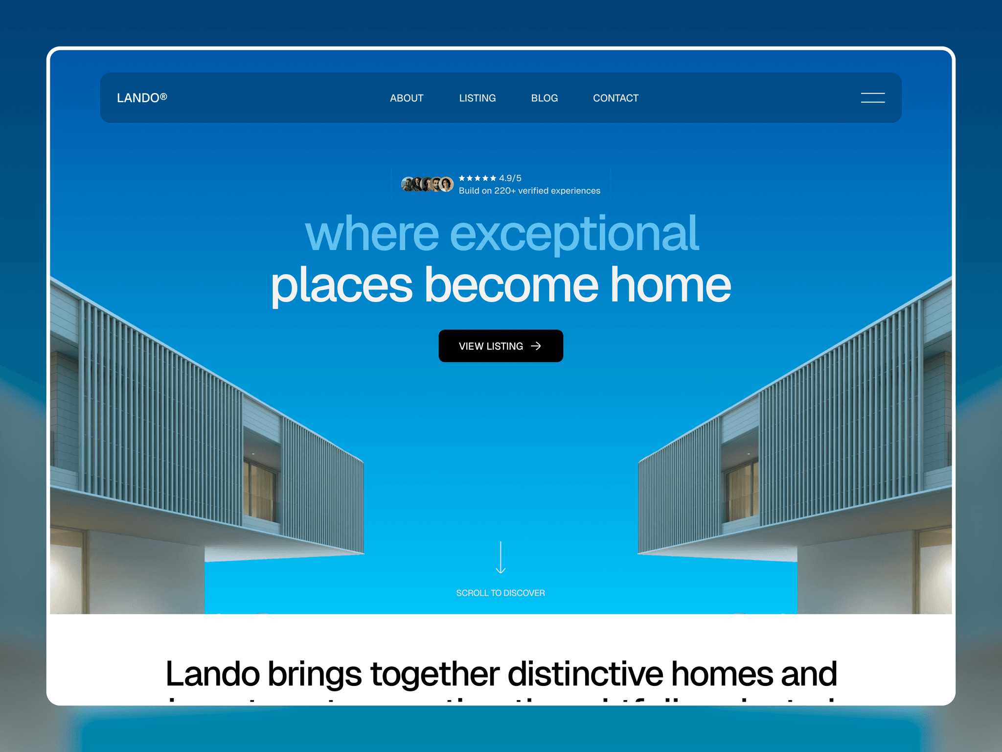 Lando Website