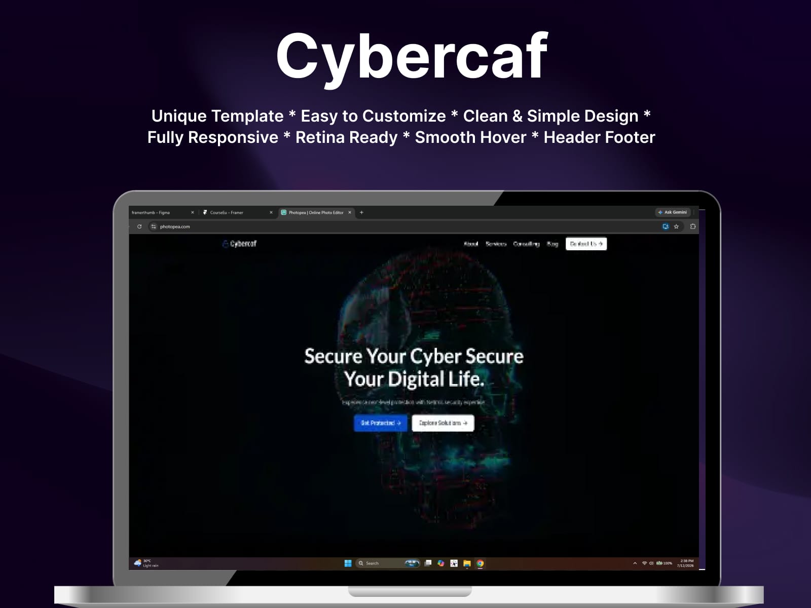 Cybercaf Security