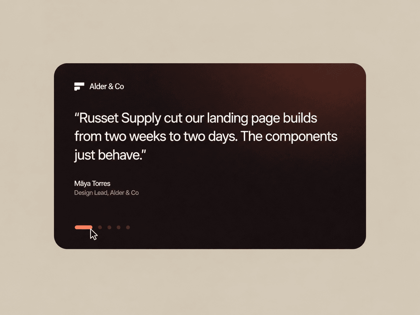 Testimonials Slider