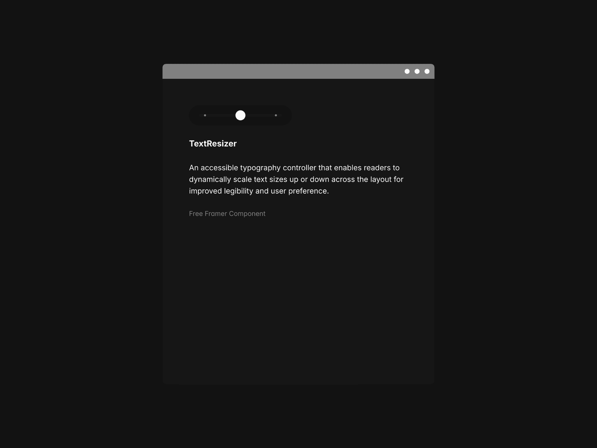 TextResizer