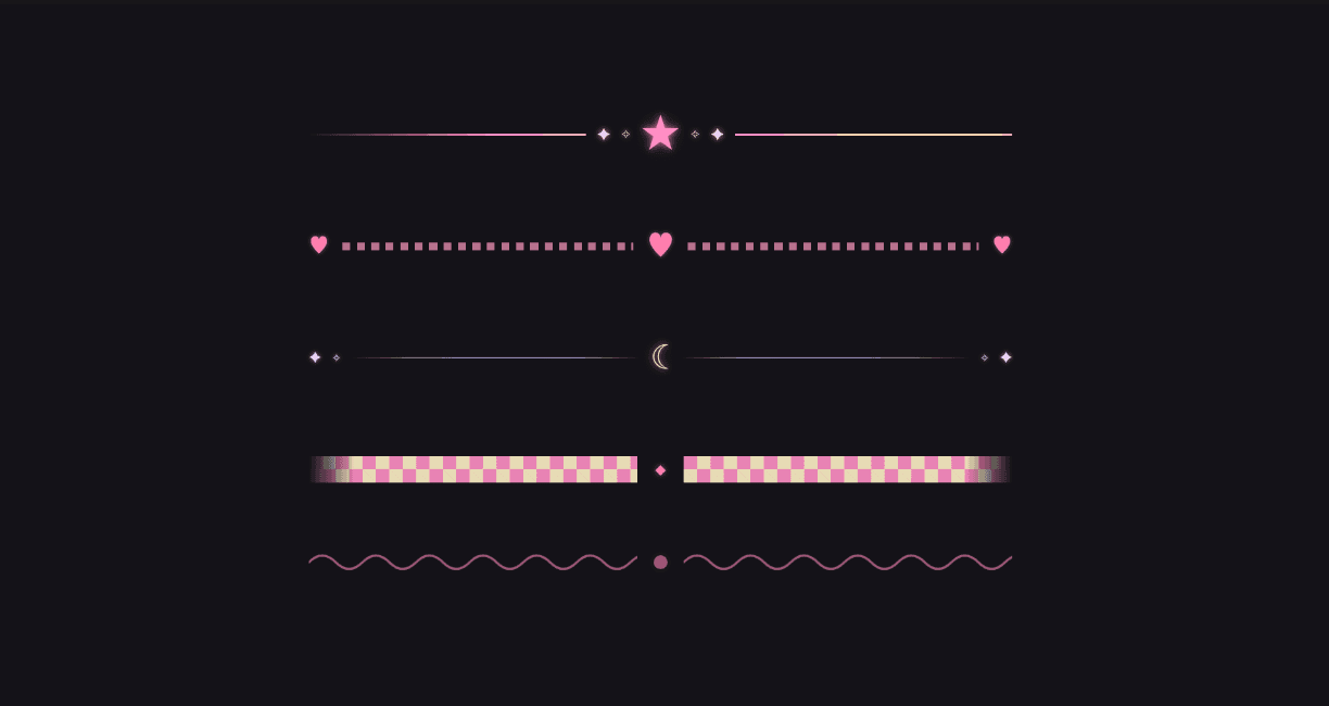 Animated Dividers
