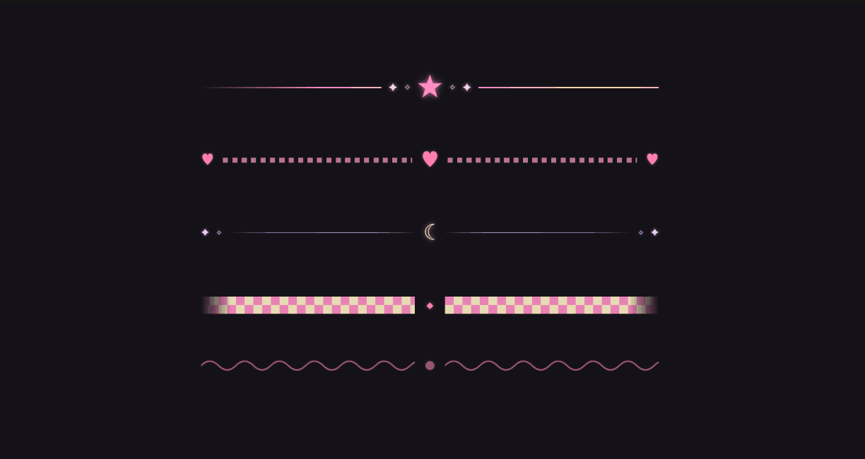Animated Dividers