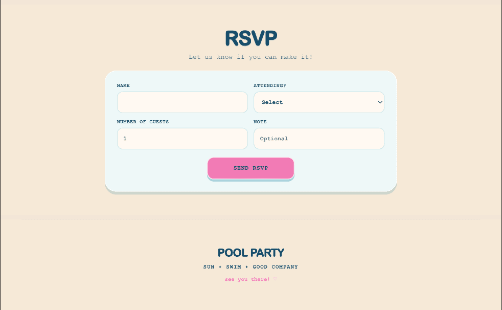 Pool Party