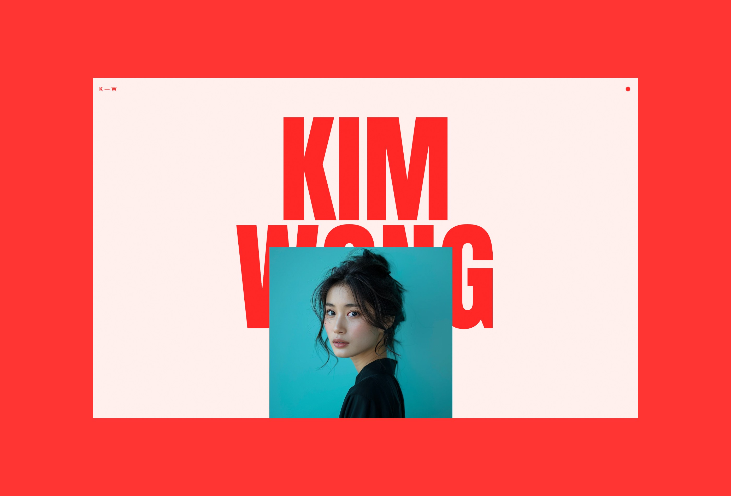 Screenshot 2 for Kim, a Framer Marketplace template by JP.