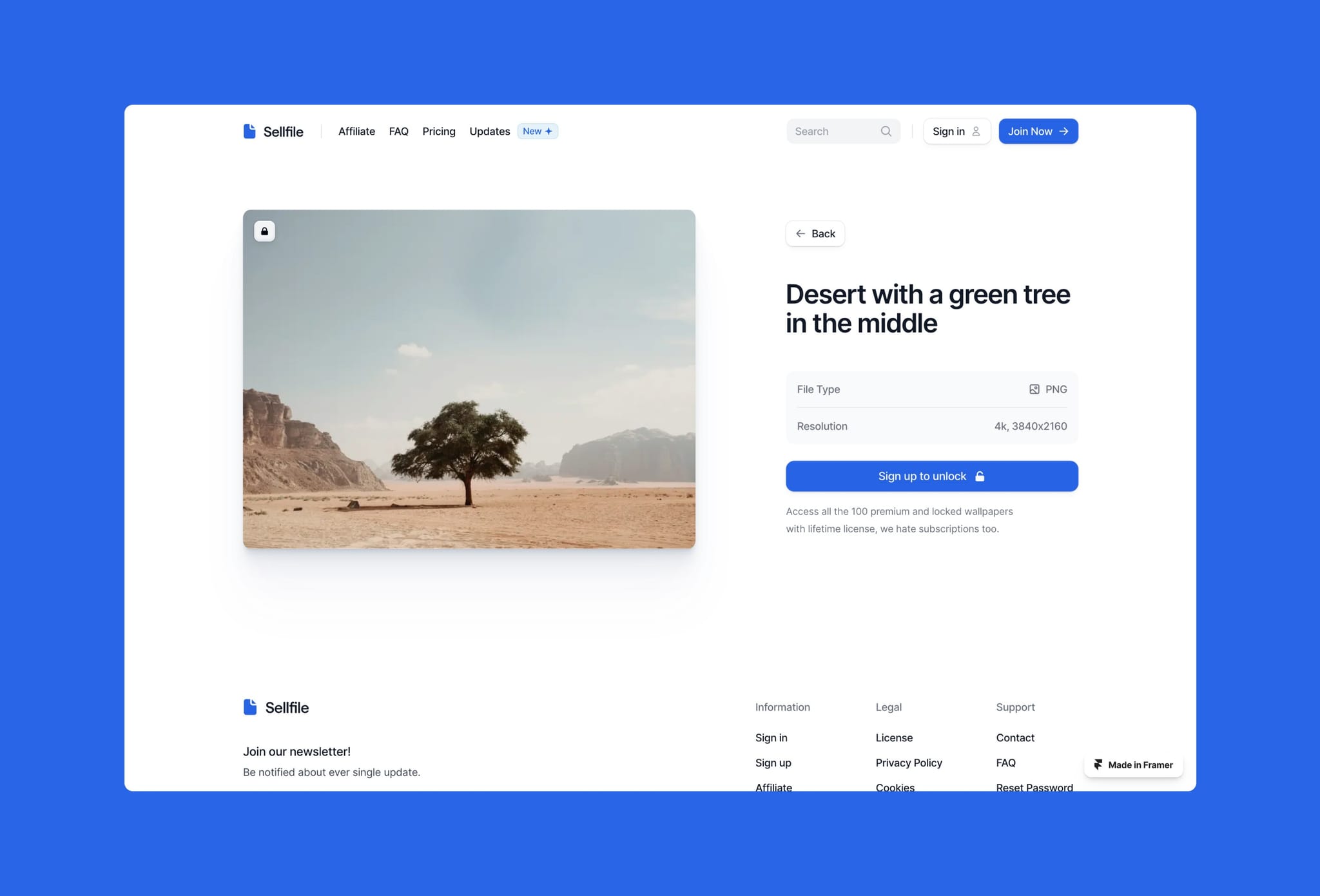 Sellfile