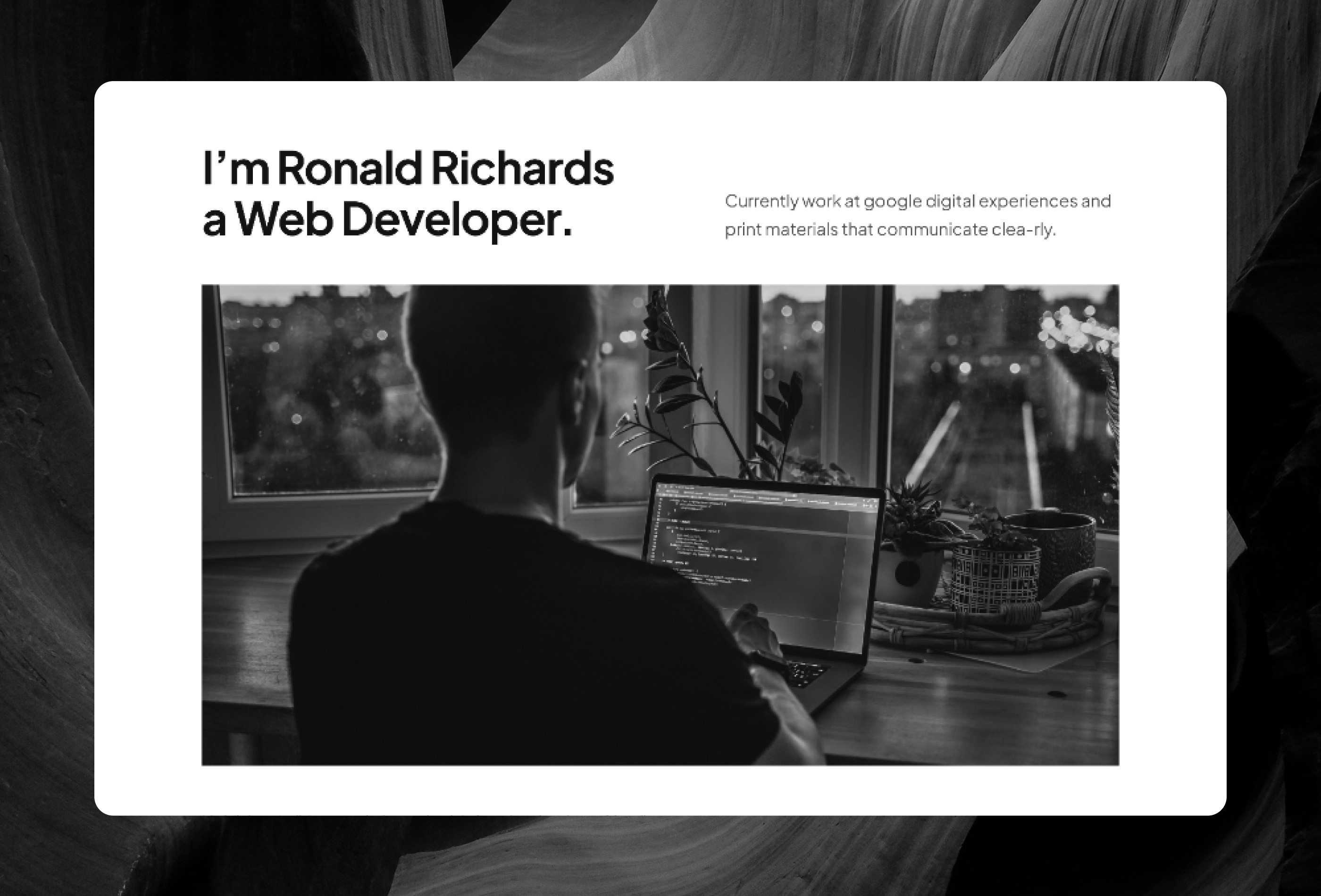Screenshot 3 for Ronald, a Framer Marketplace template by UI Ship.