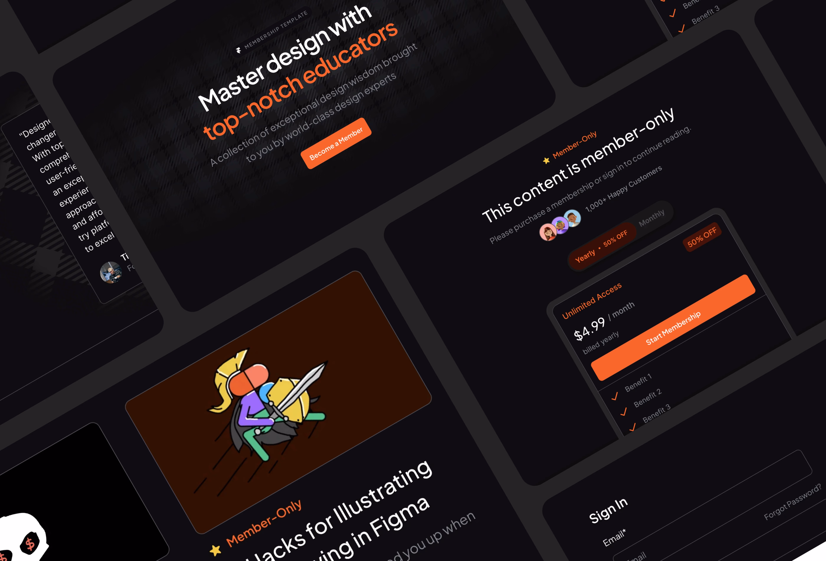 Thumbnail 1 for DesignerHub, a Framer Marketplace template by Danny Sapio.