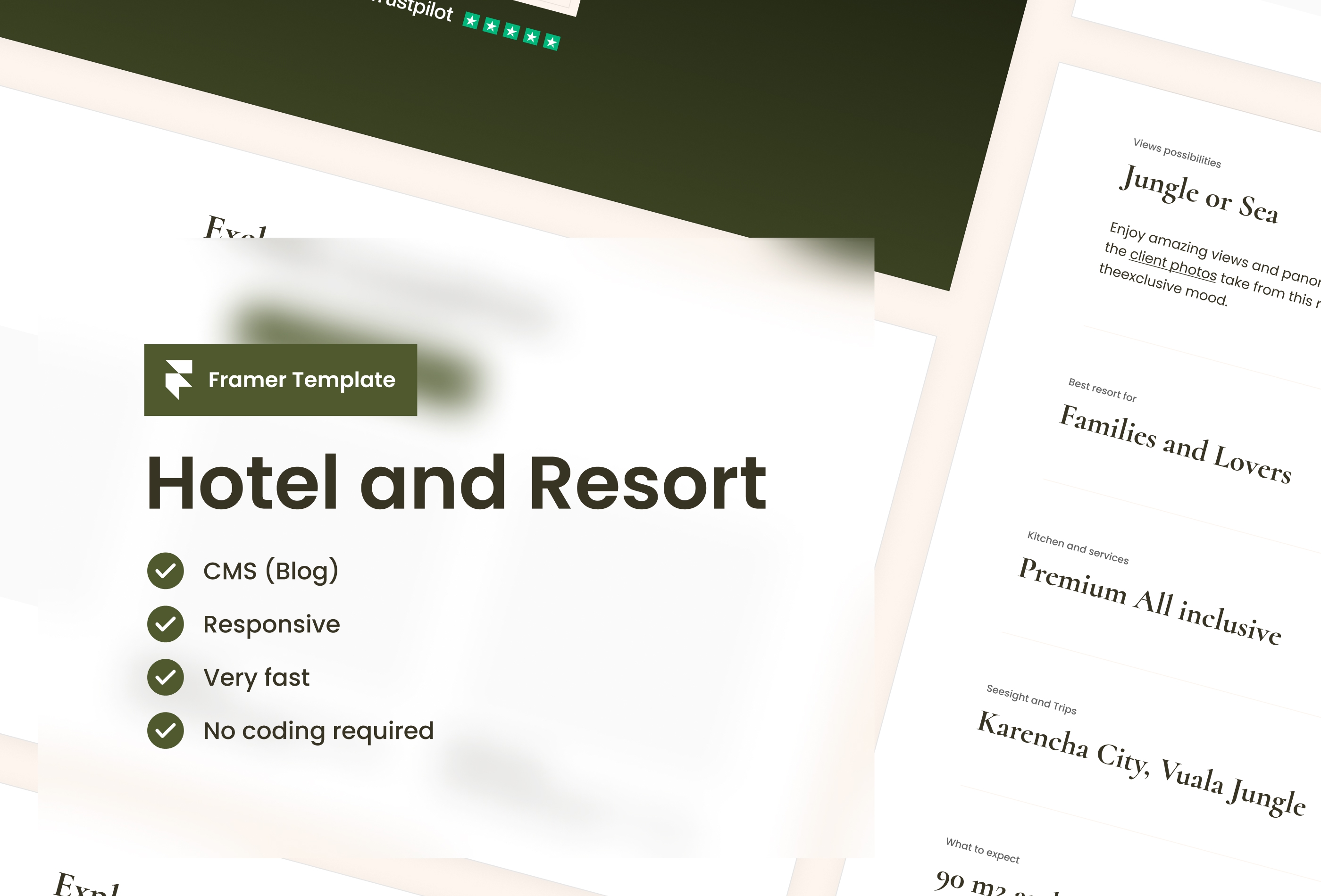 Screenshot 2 for Matumu, a Framer Marketplace template by Petr Bilek.